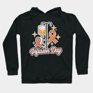 MS infusion day Multiple Sclerosis Awareness Ribbon Hoodie
